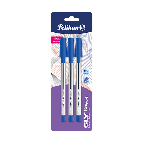 Tarjeta Blíster SLY x3 Azul 