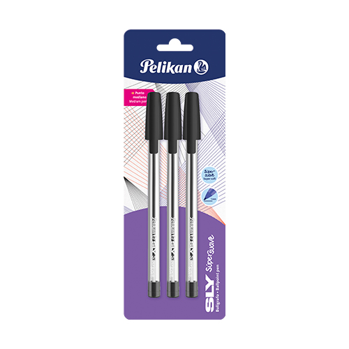 Tarjeta Blíster SLY x3 Negro