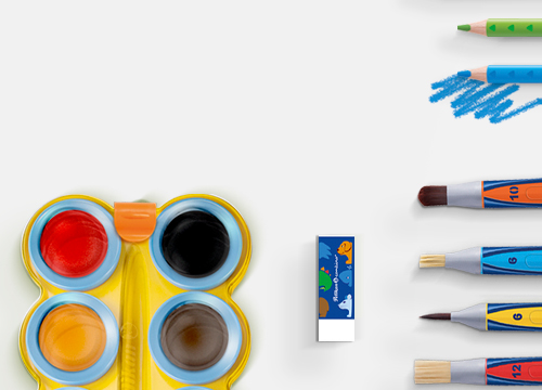 Pelikan - ensemble de pinceau de peinture Pas Cher | Bureau Vallée
