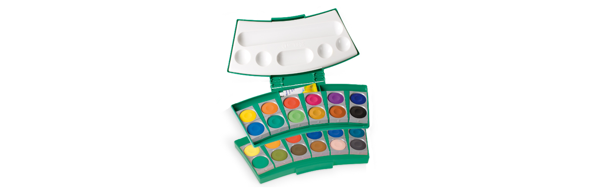PELIKAN Boîte de Peintures opaques - 24 couleurs E Statuts