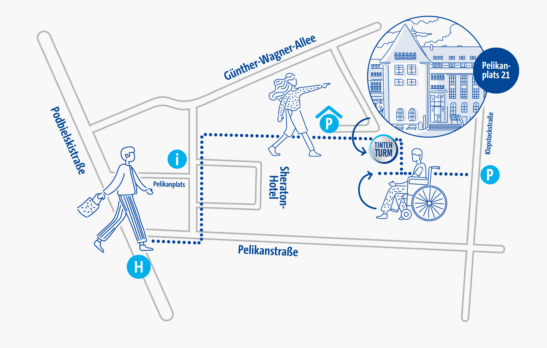 tintentrum map