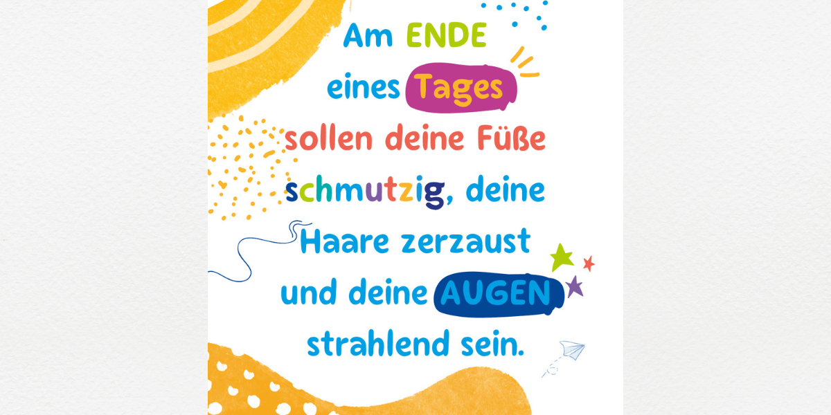 Poster für Kinderzimmer