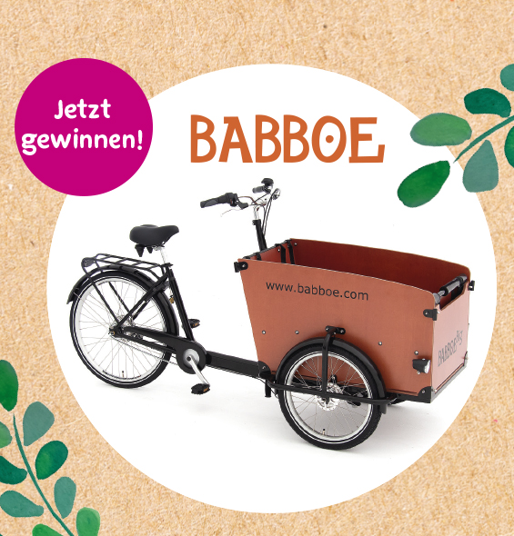 Ein neues Babboe Lastenfahrrad wartet auf euch