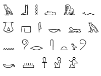 Egypt font